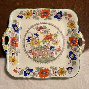 Square Handled Cake Plate Bible (Green Bible)
by MASON'S